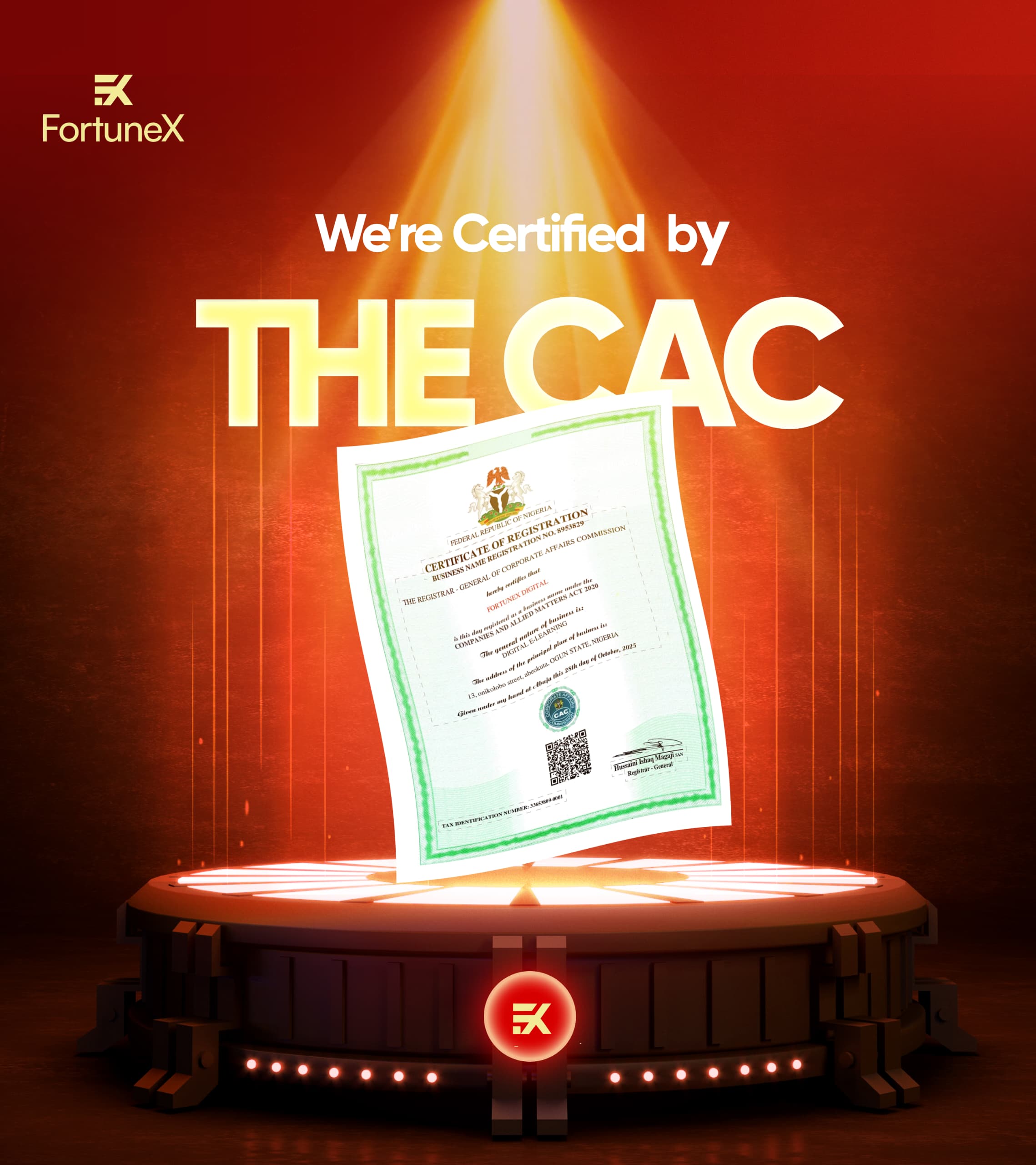 Join the FortuneX Job Network